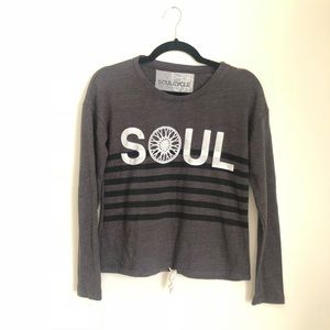 soulcycle drawstring sweater